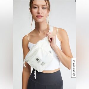 Adidas Recycle Non Dye Sport Fanny White